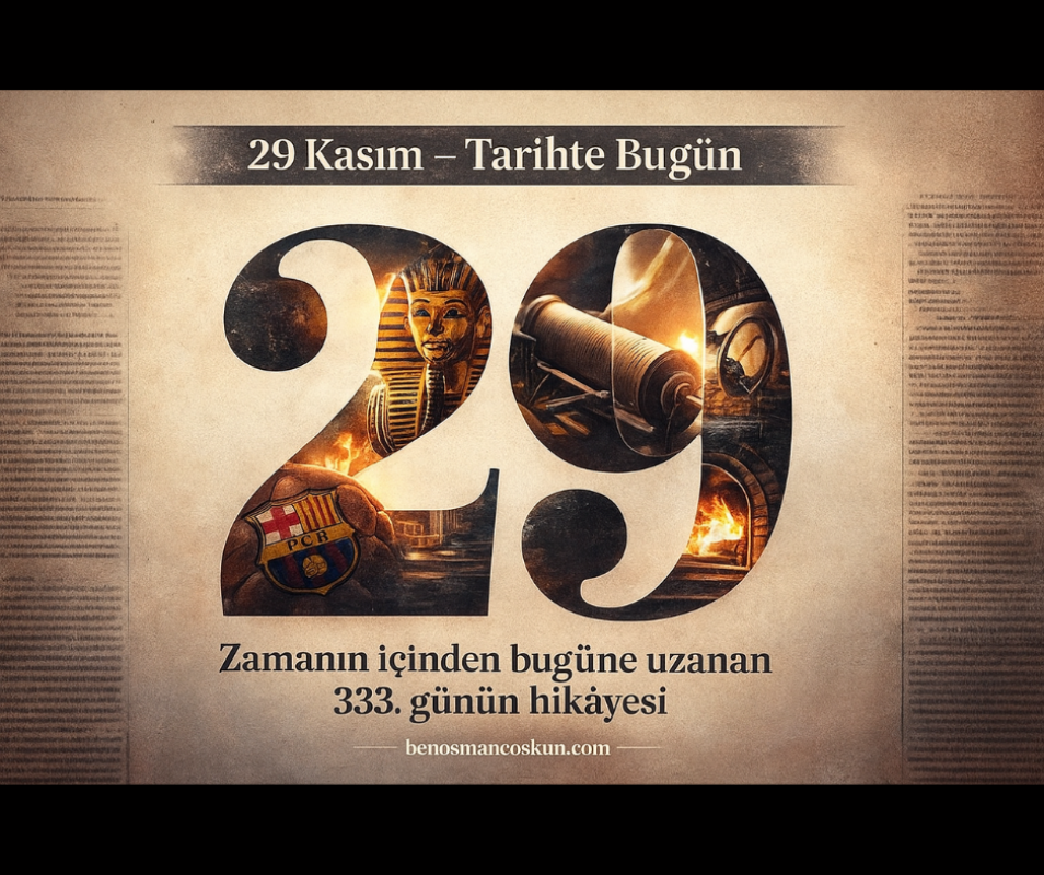 29 Kasım – Tarihte Bugün: Bir Kutlama, Bir Yas, Bir Hatırlayış