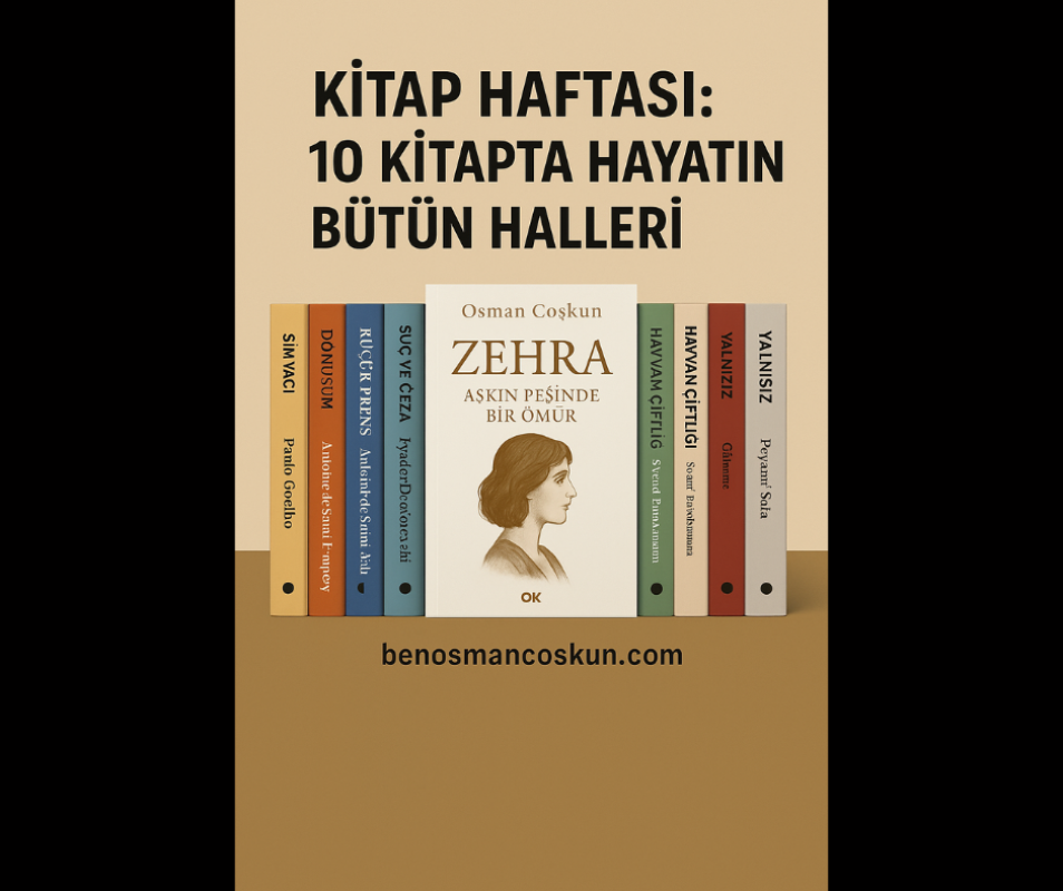 Kitap Haftası: 10 Kitapta Hayatın Bütün Halleri
