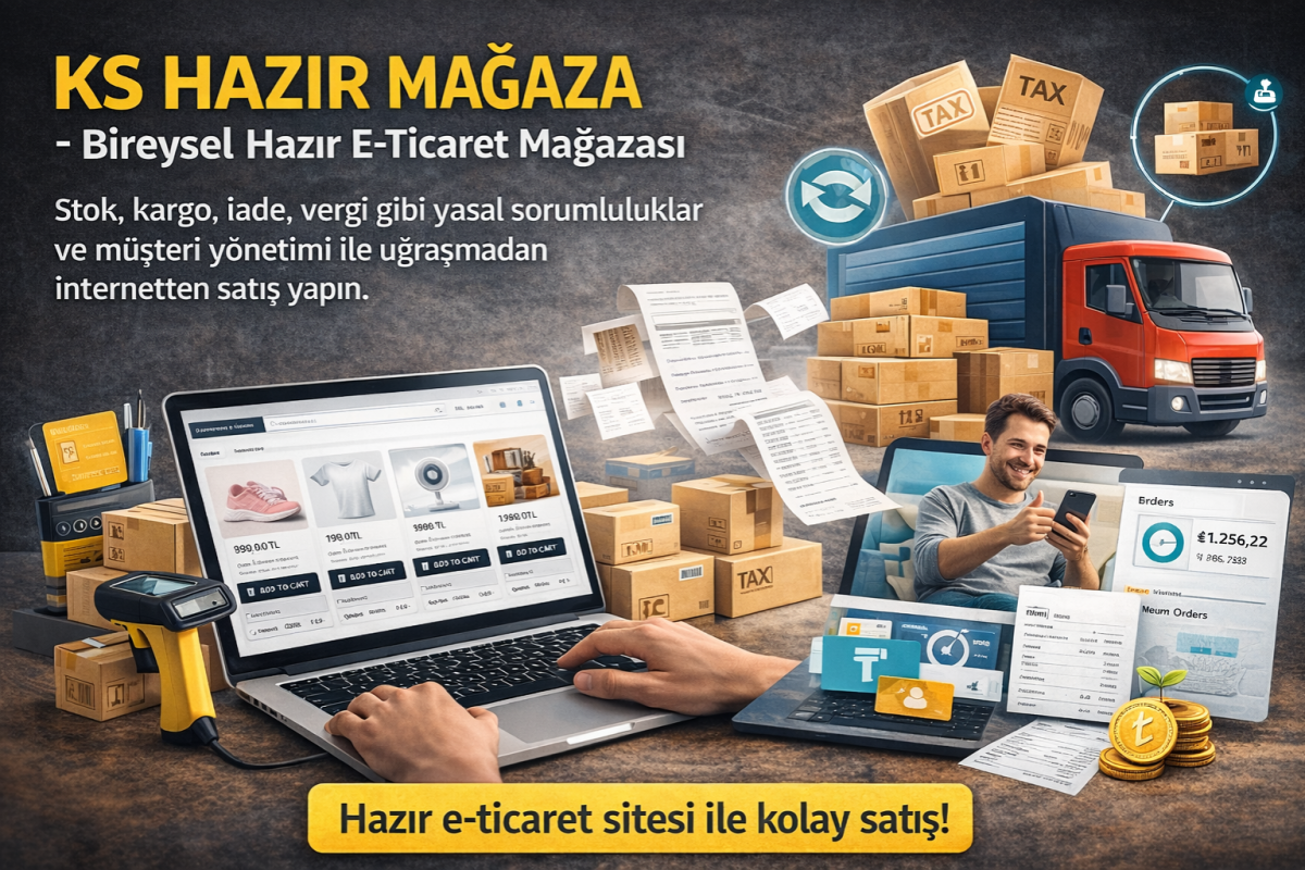 KS Hazır Mağaza ile Stoksuz ve Zahmetsiz E-Ticaret